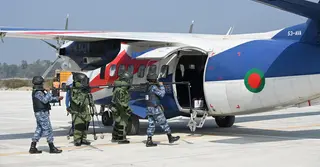 যশোর বিমানবন্দরে এয়ারপোর্ট সিকিউরিটি এক্সারসাইজ অনুষ্ঠিত